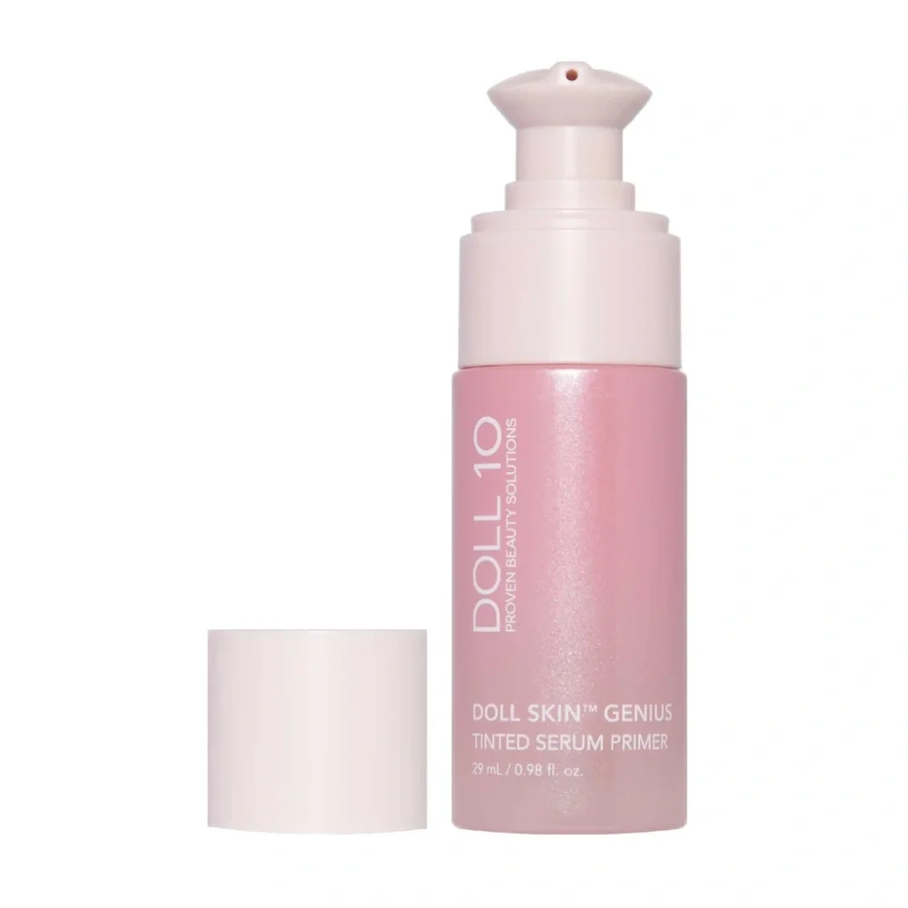 🎨 DOLL 10 | DOLL SKIN GENIUS TINTED SERUM PRIMER AND MAKEUP BRUSH